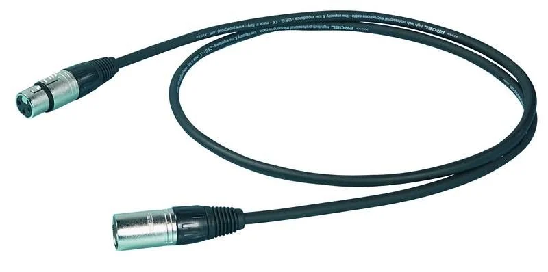 Proel STAGE275LU10 Cable Micrófono Balaceado XLR 3 polos 10m