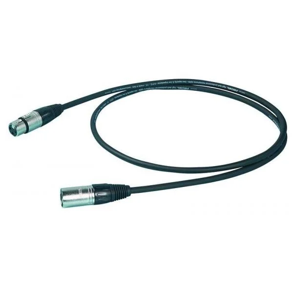 Proel STAGE275LU5 Cable Micrófono balanceado XLR-XLR 5m