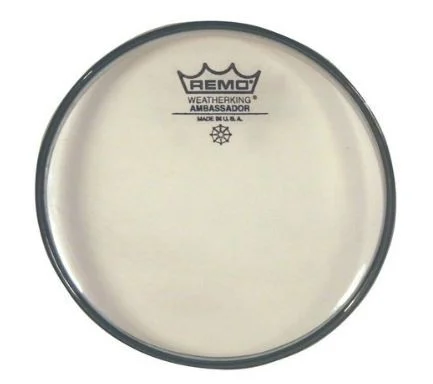 REMO BA0306TM AMBASSADOR PARCHE 6 PANDERETA TRANSPARENTE