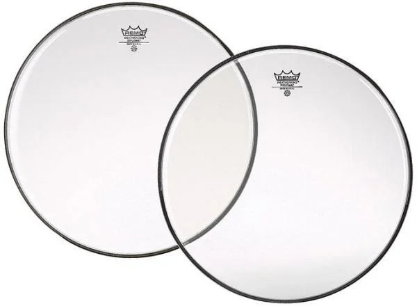 Remo Diplomat 16" Transparente - Tom - 16 pulgadas