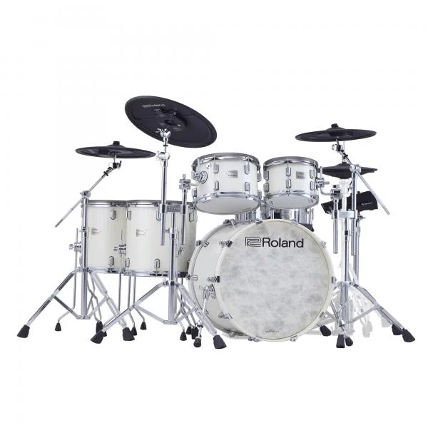 Roland VAD716-PW Pearl WhiteE-Drum Set Batería Electrónica