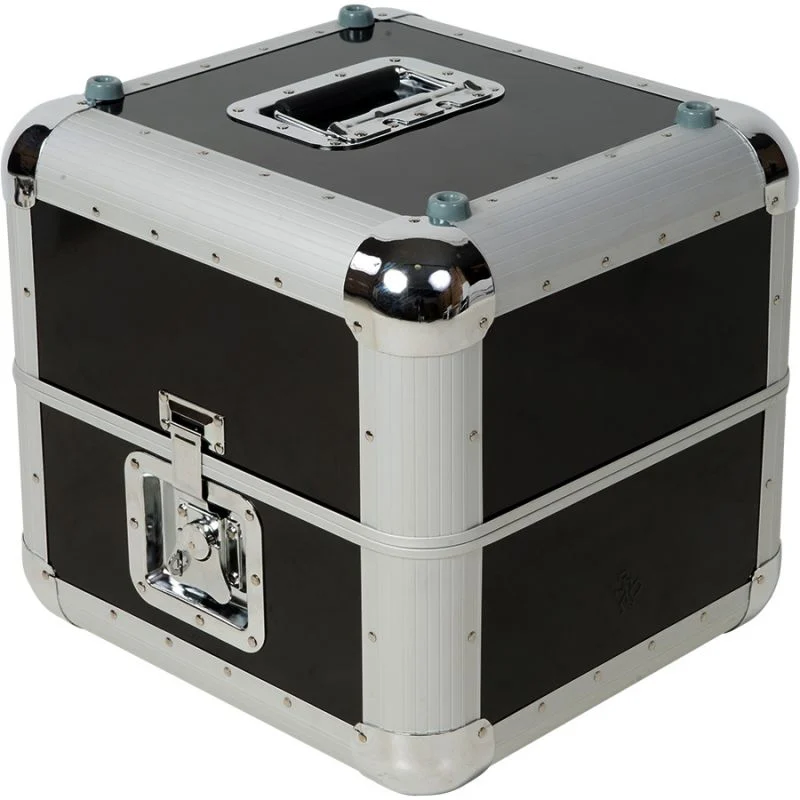 Walkasse LPCASE-100BKMaleta DJ 100 Discos Vinilo Negra