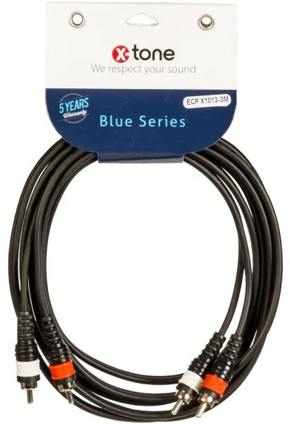 X-tone 2 RCA vers 2 RCA 3M - X1013-3M