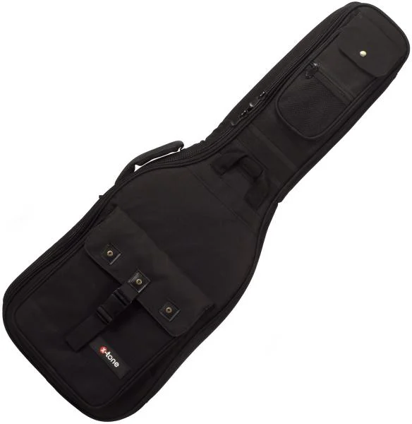 X-tone Deluxe Nylon Electric Guitar Bag - Black