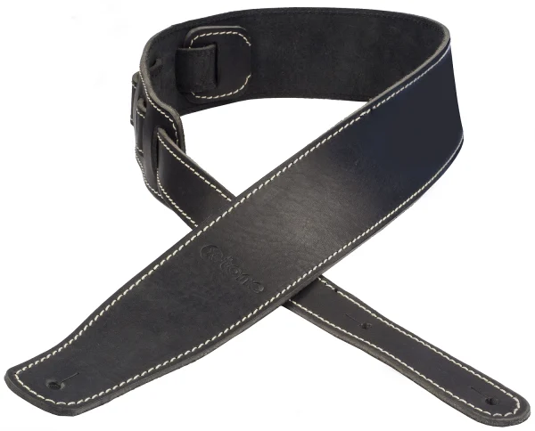 X-tone xg 3153 Leather Guitar Strap - Black