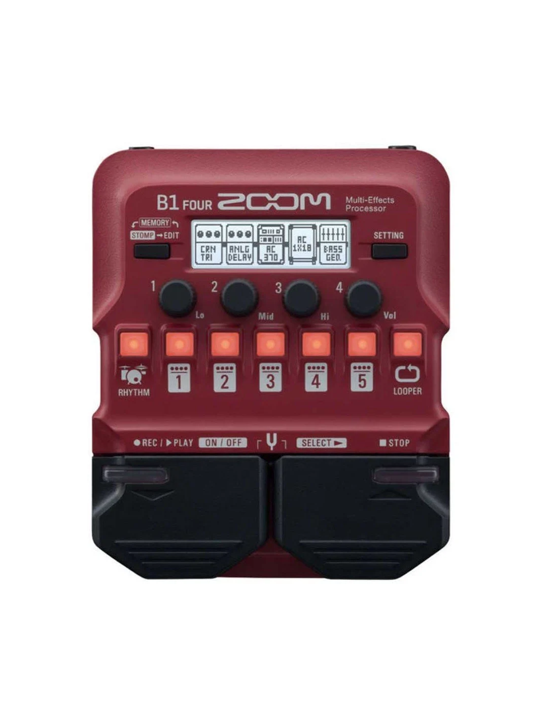 Zoom B1 Four Bass Multi Effect